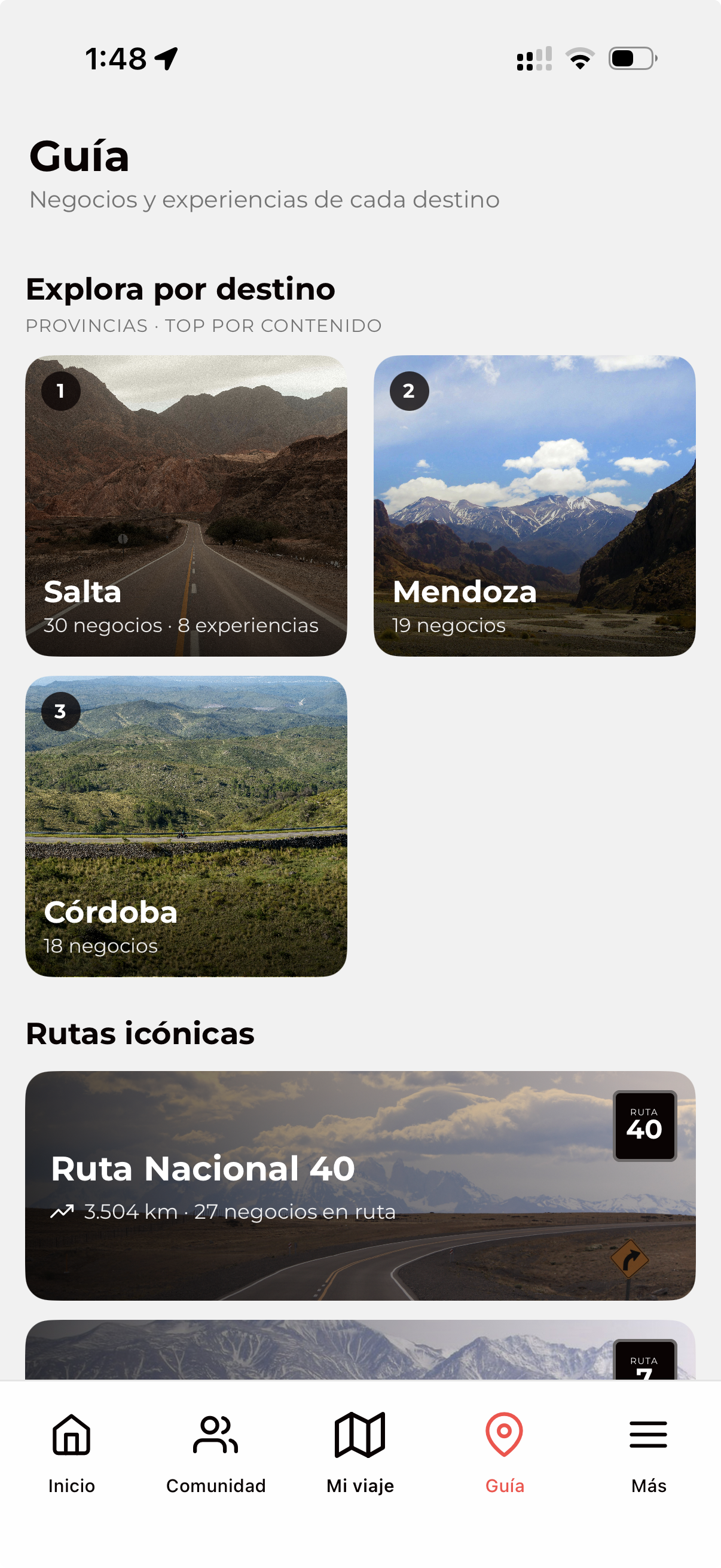 Velok: guía de negocios y experiencias por destino